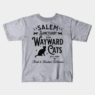 Salem Sanctuary for Wayward Cats Kids T-Shirt